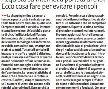 Acquisto su internet a portata di click. Ecco cosa fare per evitare pericoli
